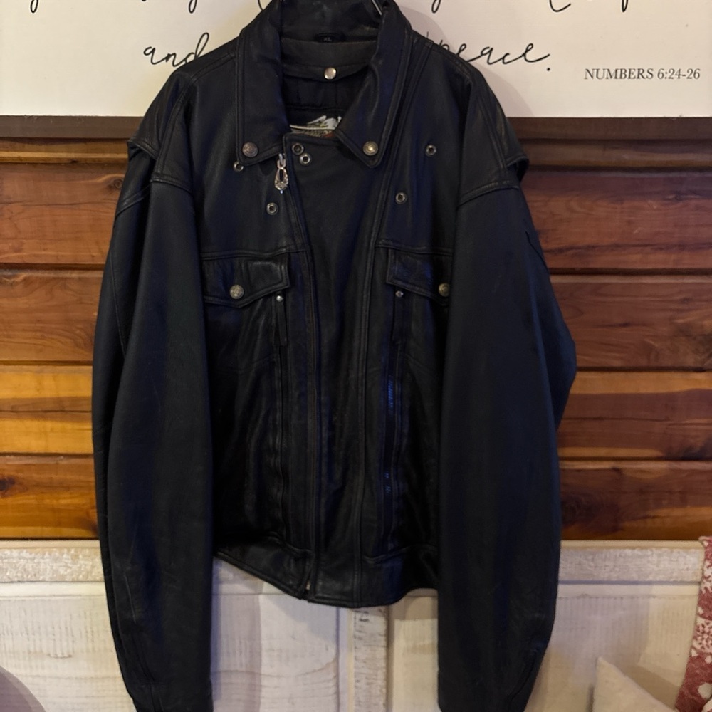 Harley-Davidson Black Leather Jacket